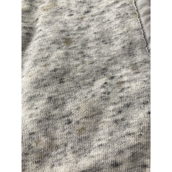 Abercrombie & Fitch Hoodie Womens White And Gray Large Full Zip Fleece - Picture 5 of 13